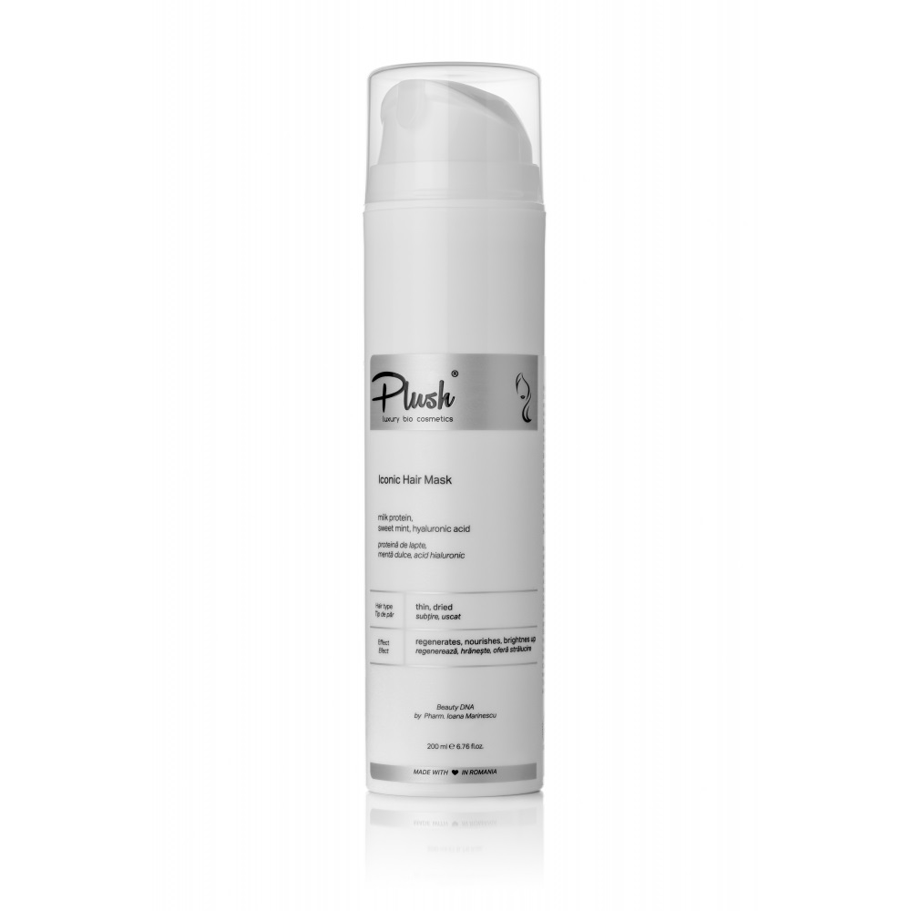 Mască de păr - proteină de lapte, mentă dulce, acid hialuronic