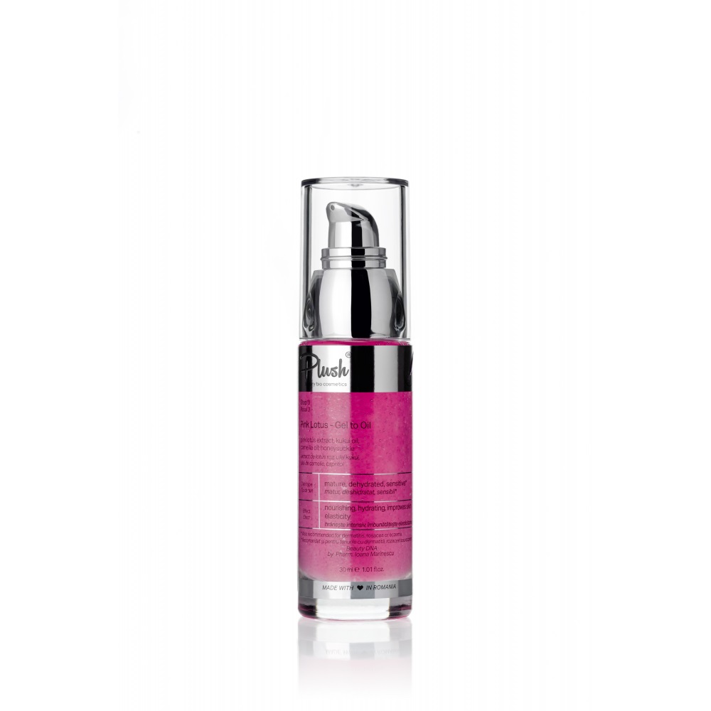 Pink Lotus Gel to Oil - ser cu lotus roz